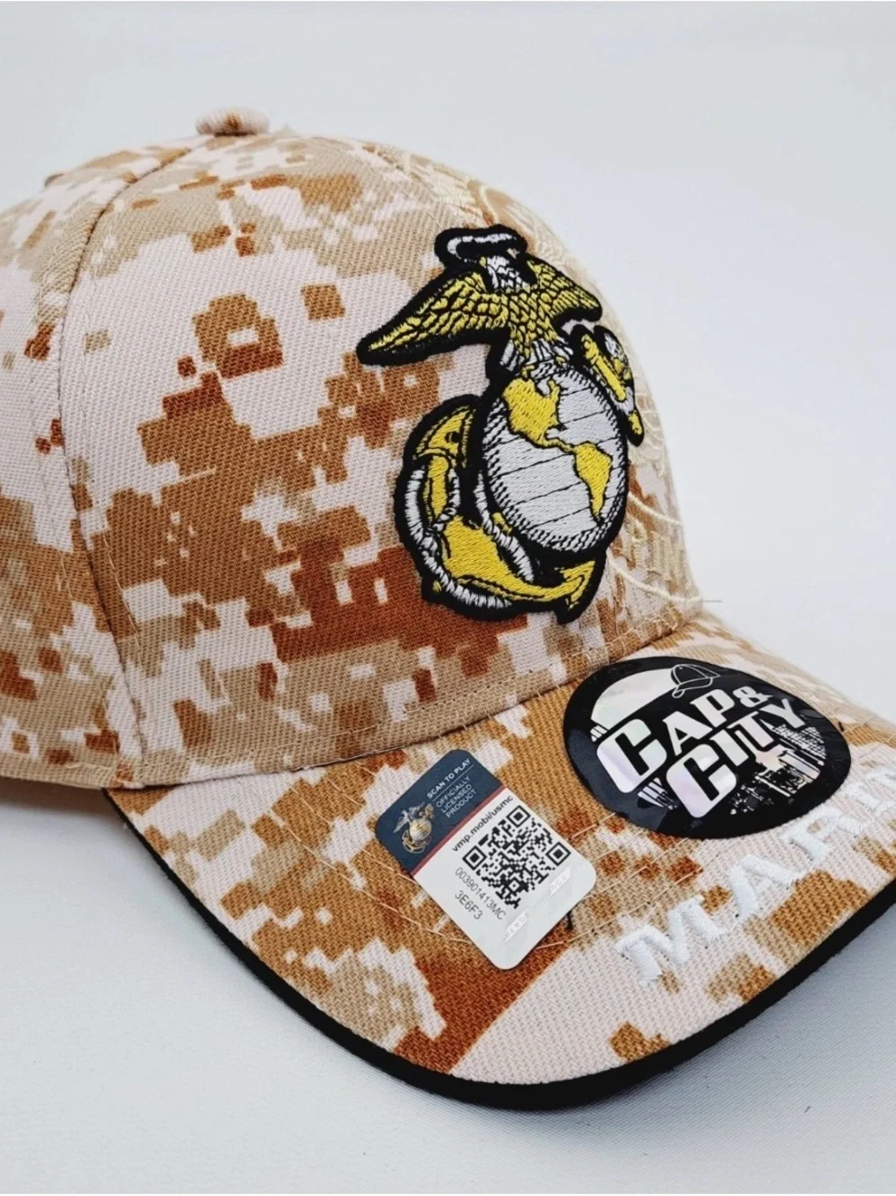U.S. Marine Corps Officially Licensed USMC Hat Cap Digital Camouflage